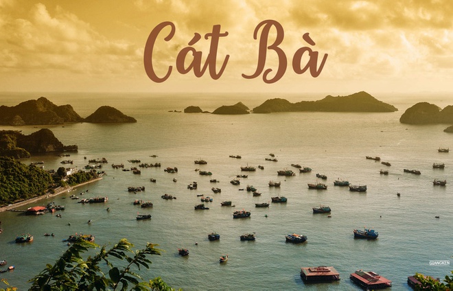 Scenery of Cat Ba Bay