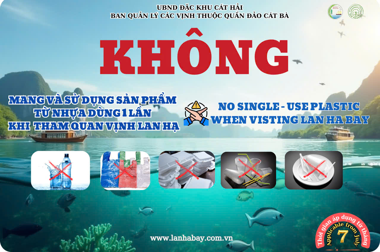 CAT BA – A DESTINATION THAT SAYS NO TO SINGLE-USE PLASTICS